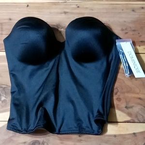 New Dominique black Ariel shaping bustier size 34DD